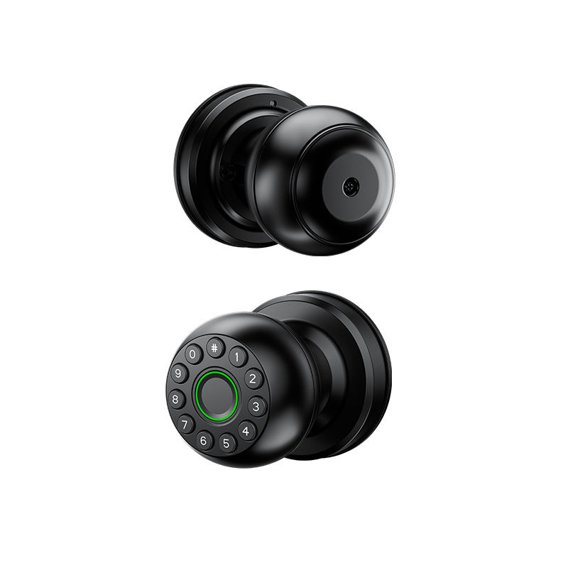 Bedroom Smart Ball Lock Graffiti APP Office Apartment Password Lock Indoor Wooden Door Fingerprint Lock