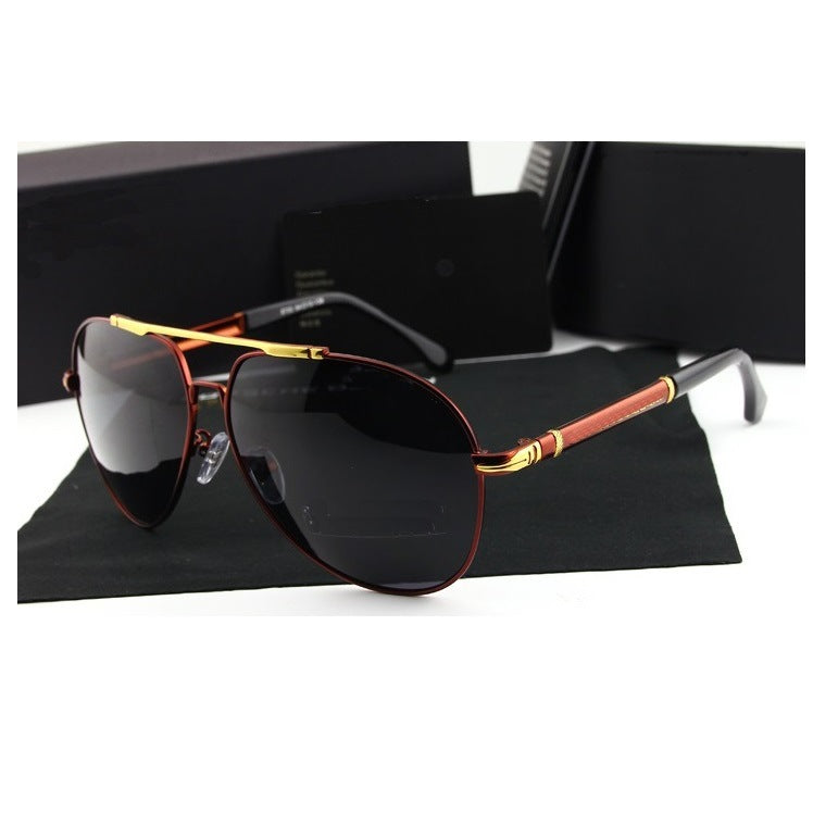 Men's Polarized Sunglasses UV400 Protection Fashion Large Frame