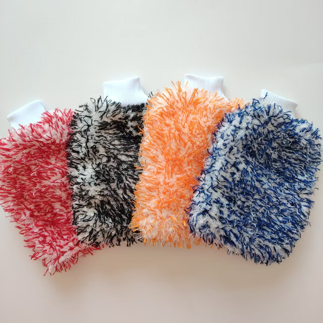 Chenille Velvet Car Wash Gloves