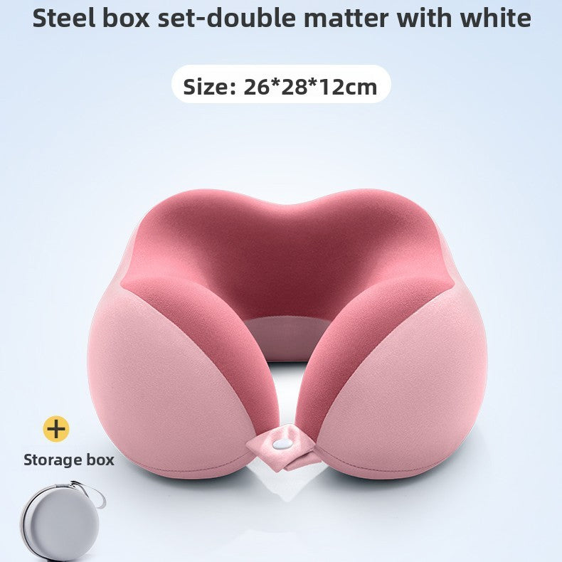 U-shaped travel neck support pillow