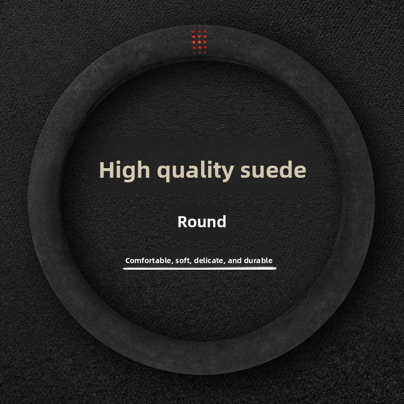 Universal Suede Car Steering Wheel Cover