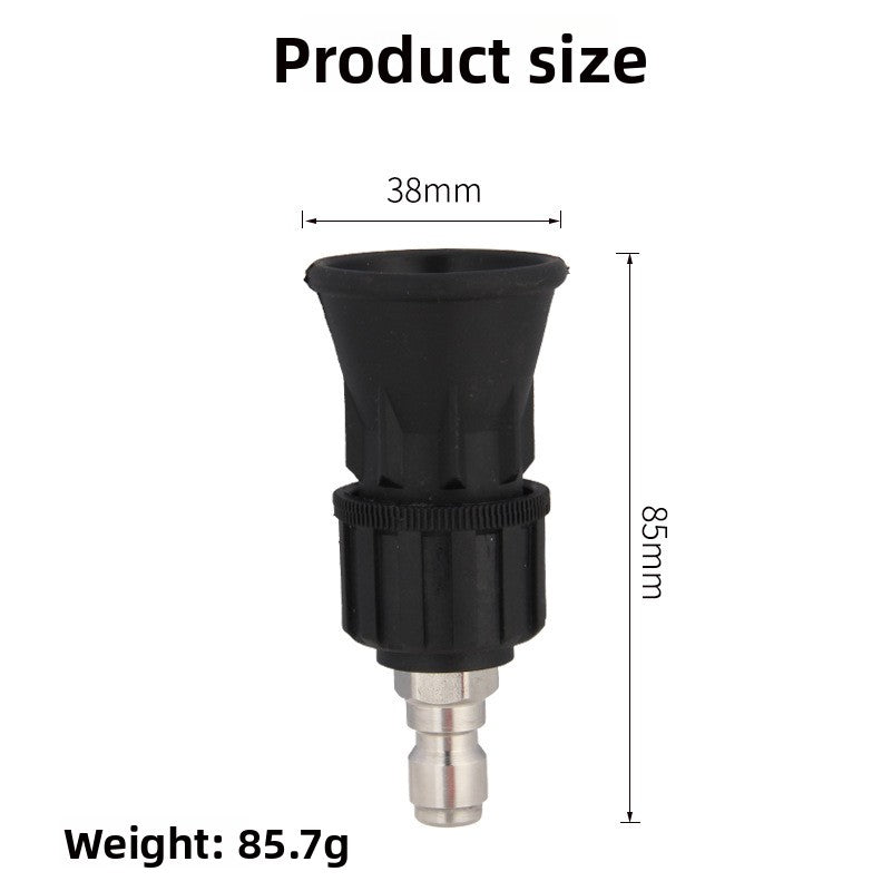 High-pressure car washing nozzle