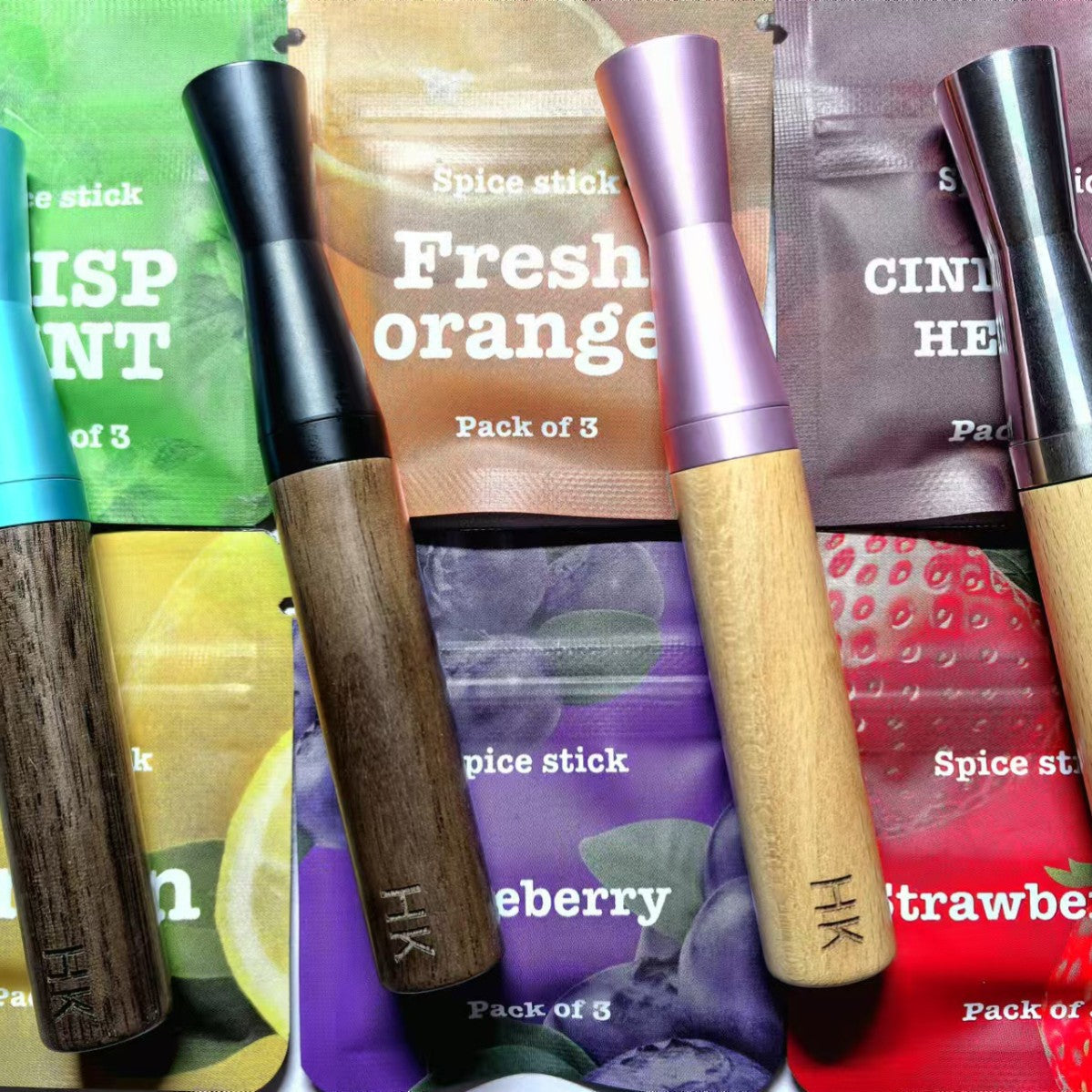 A complete set of hardware accessories for cigarette sticks