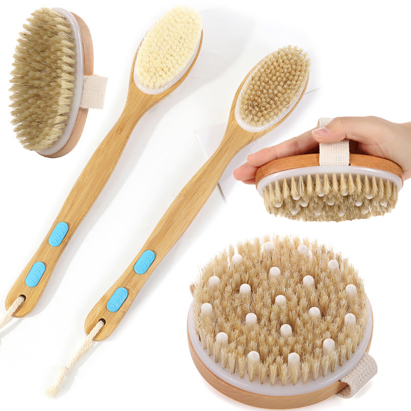 Natural Bristle Bath Brush