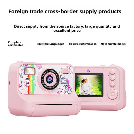 Mini Instant Print Camera for Kids