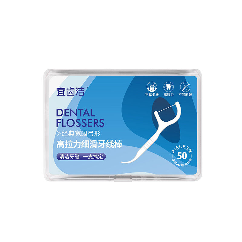 Ultra-fine dental floss picksoss