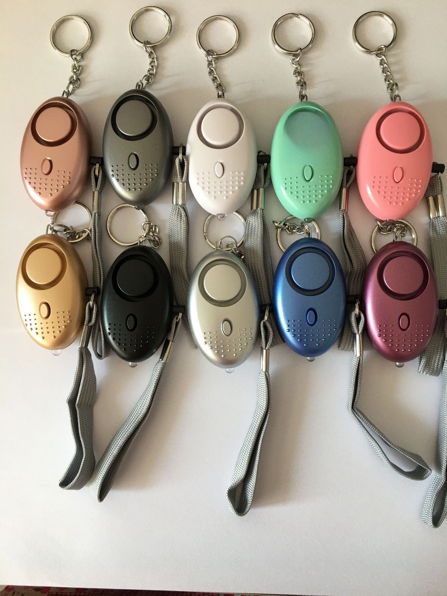 Personal Safety Alarm with LED Light