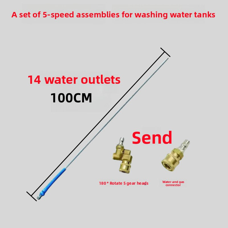 No-Dismantle Water Tank Cleaning Tool