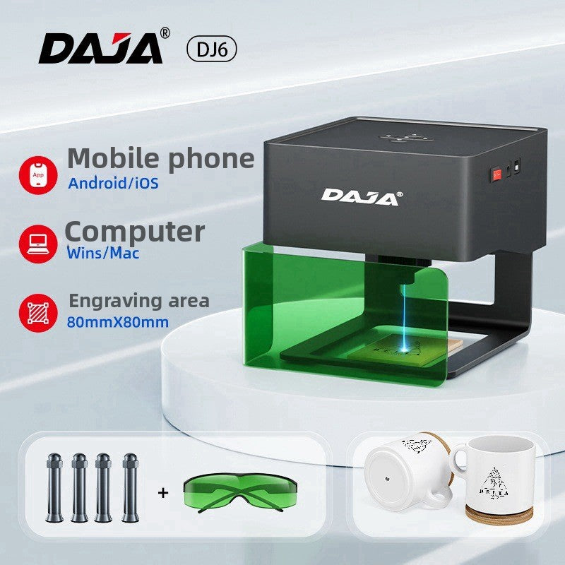 DJ6 small portable laser engraving machine