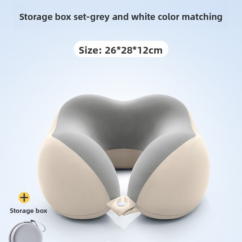 U-shaped travel neck support pillow