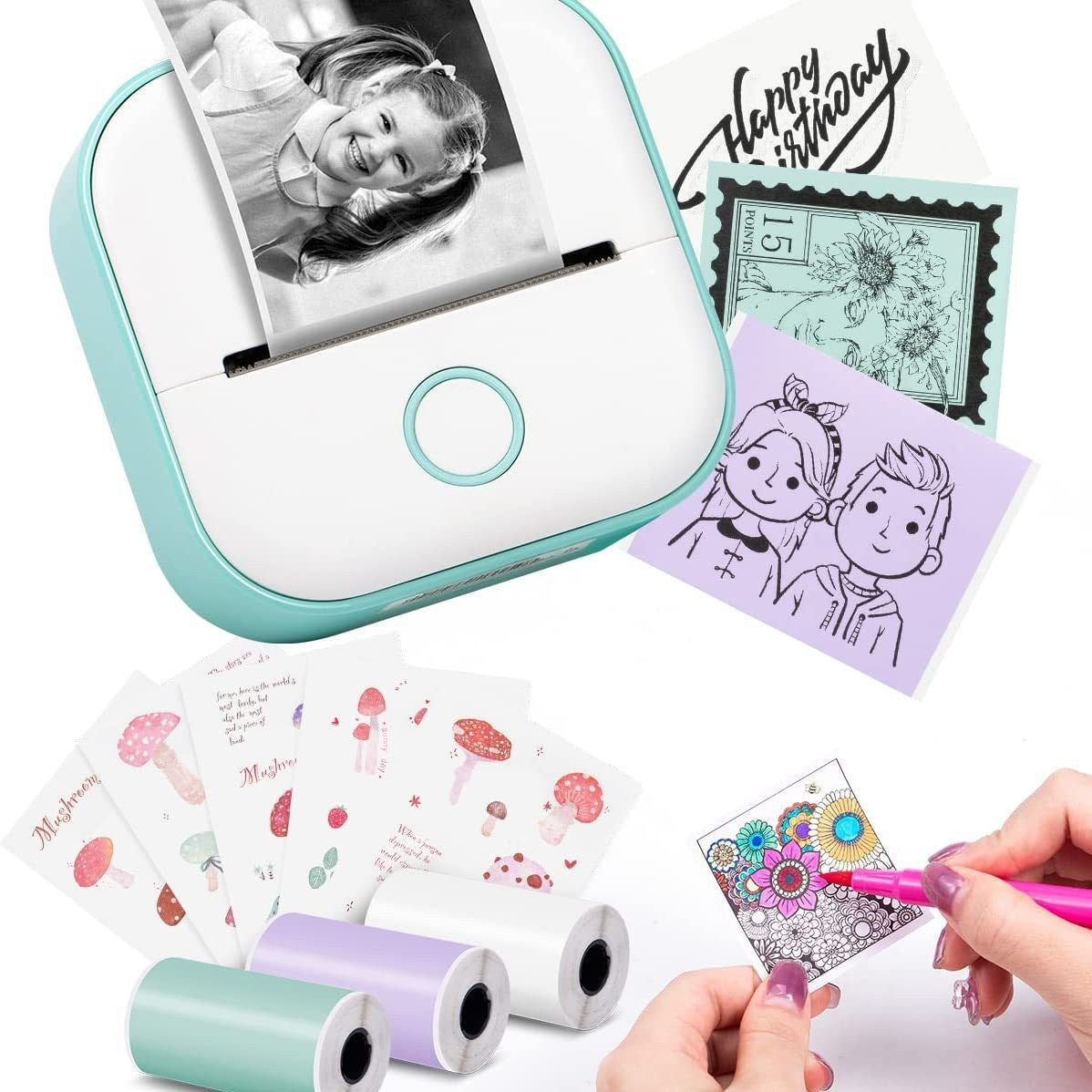 Mini Thermal Bluetooth Printer