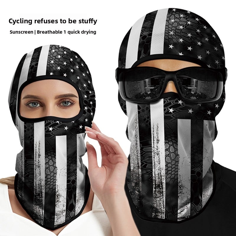 Sun protection cycling mask