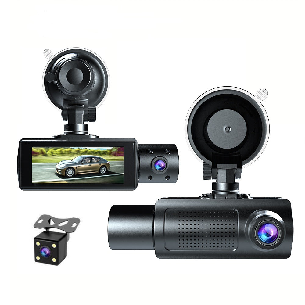 HD 1080P Triple Recording Car DVR Camera