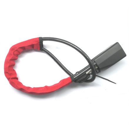 Universal Car Steering Wheel Lock with Steel Cable