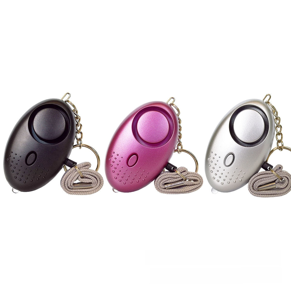 Personal Safety Alarm with LED Light