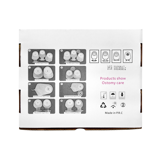 One-Piece Disposable Colostomy Bag with Open End