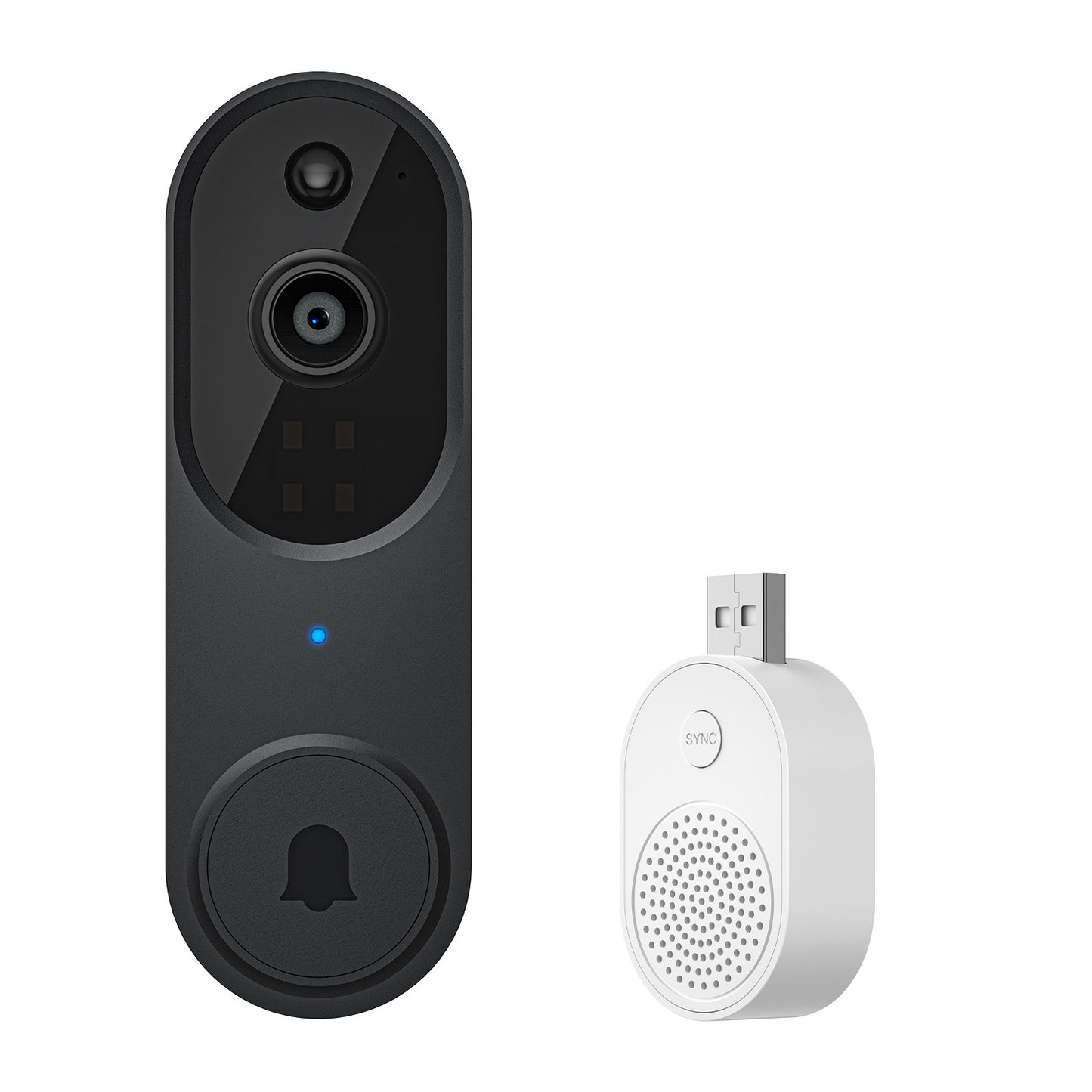 Smart Video Doorbell with Wireless Intercom