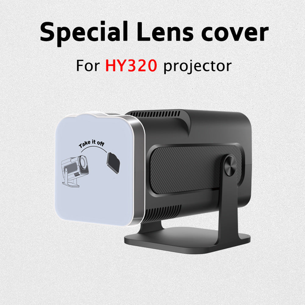 Projector lens cover