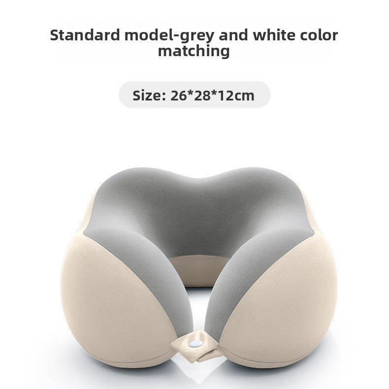 U-shaped travel neck support pillow