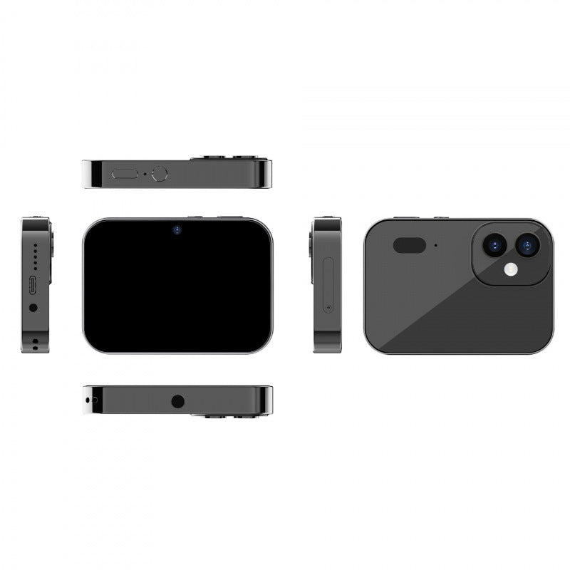 Digital music camera with touchscreen