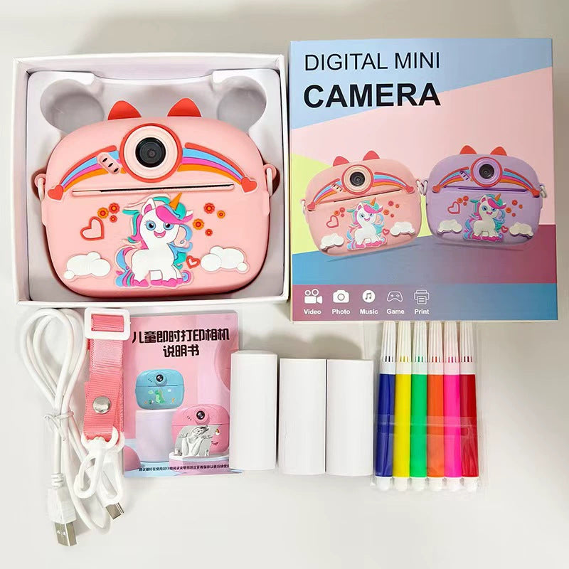 Mini Instant Print Camera for Kids