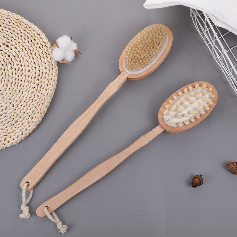 Natural Bristle Bath Brush