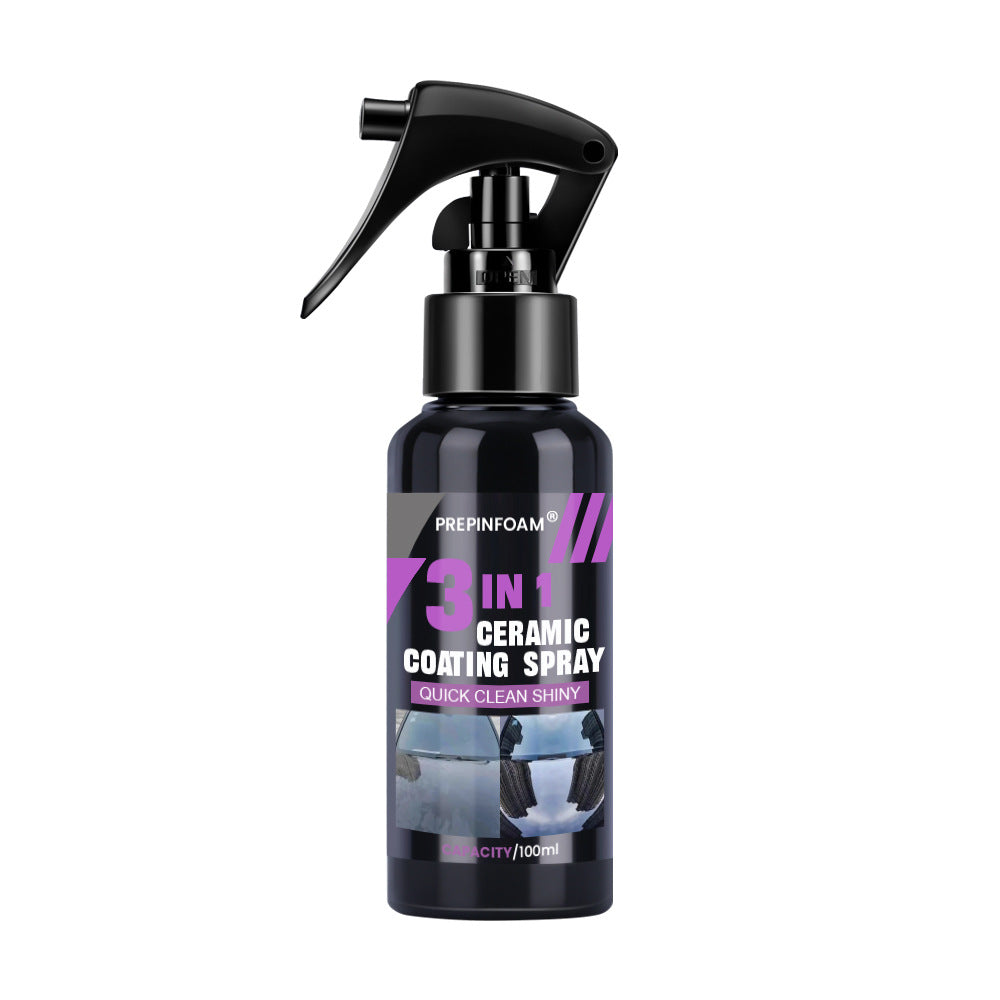 automotive nano-ceramic quick spray coating wax