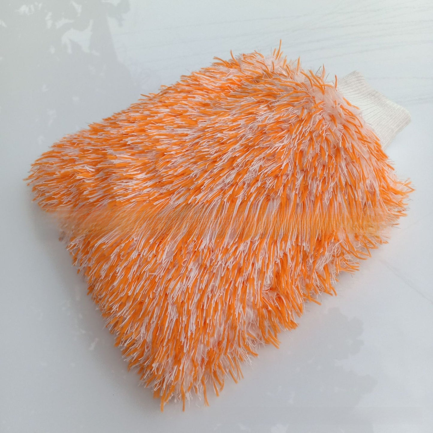 Microfiber Car Cleaning Gloves with Coral Fleece
