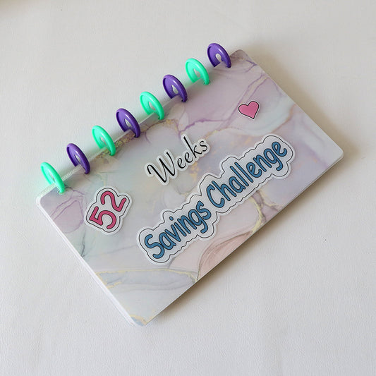 Mushroom-style 3-slot loose-leaf storage folder