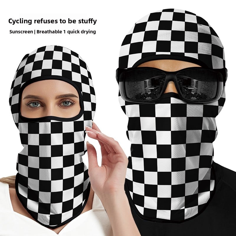Sun protection cycling mask