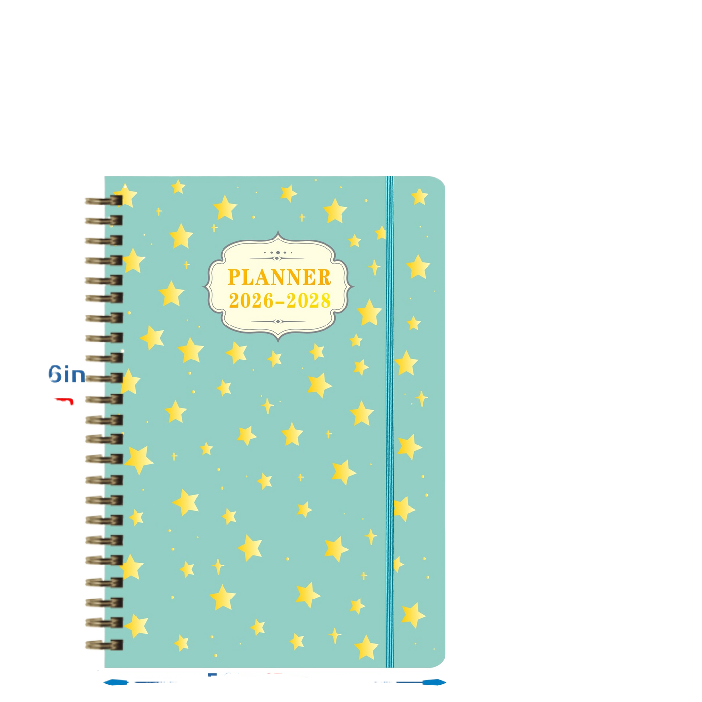 2026-2028 A5 Planner Notebook with Coil Binding