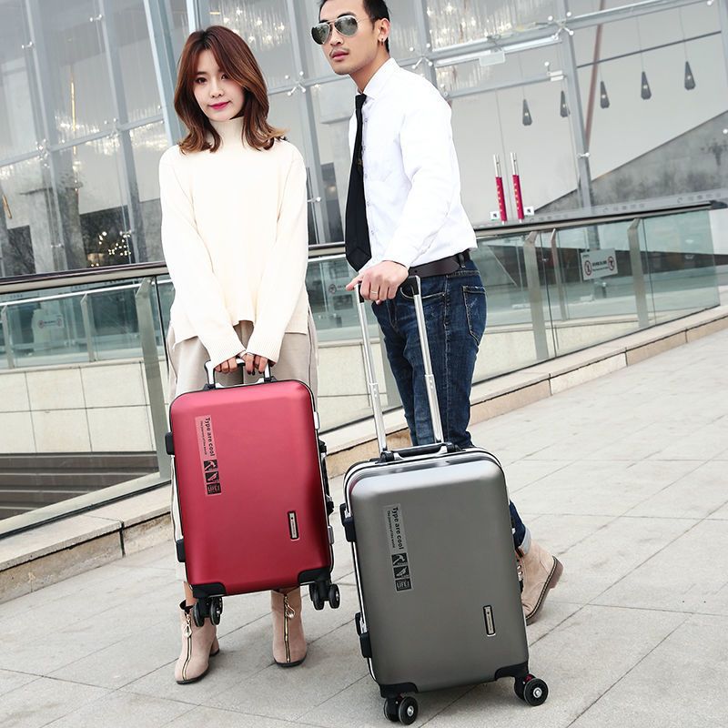 Aluminum Frame Trolley Suitcase with Universal Wheels