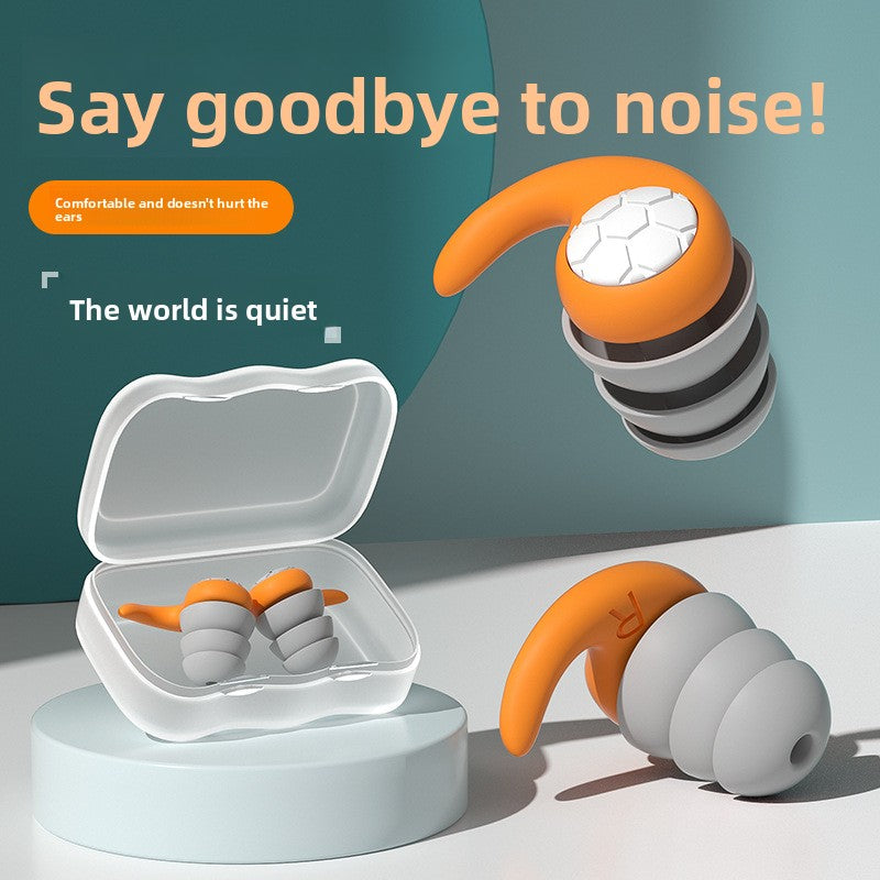 Silicone Soundproof Earplugs