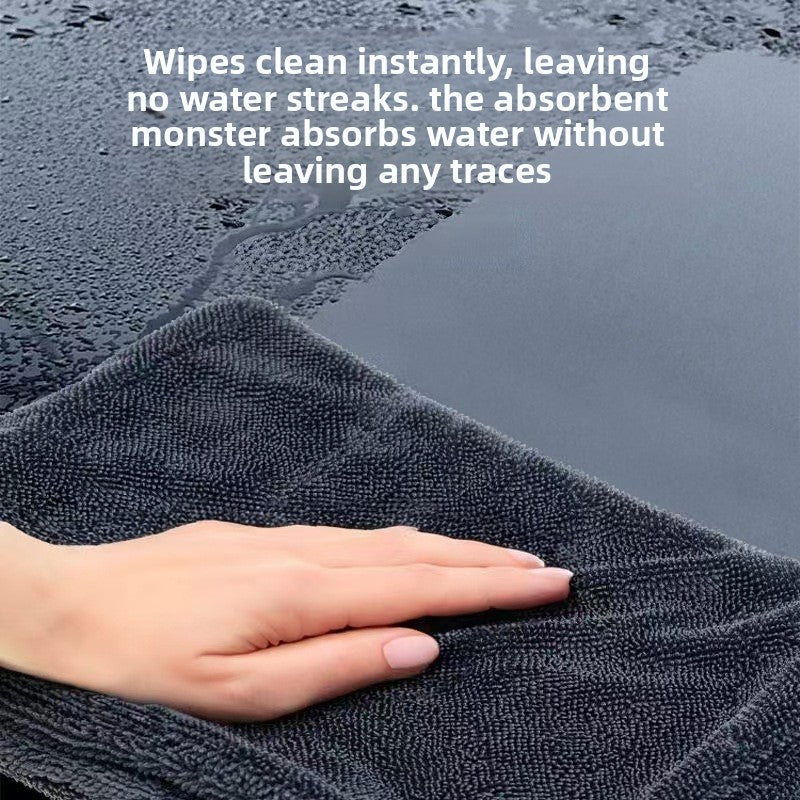 car cleaning towel
