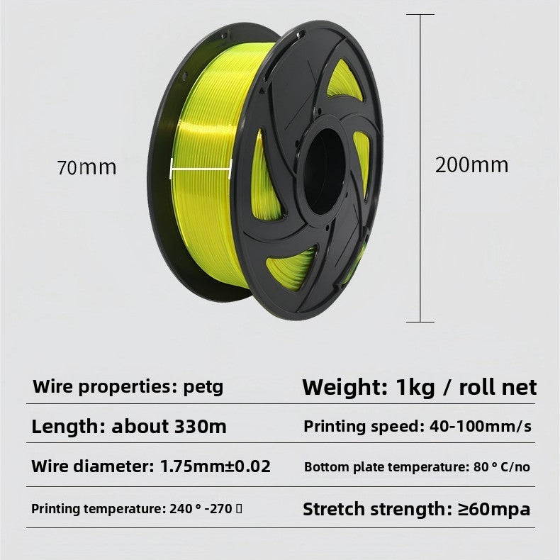 3D printer consumables, printer filaments