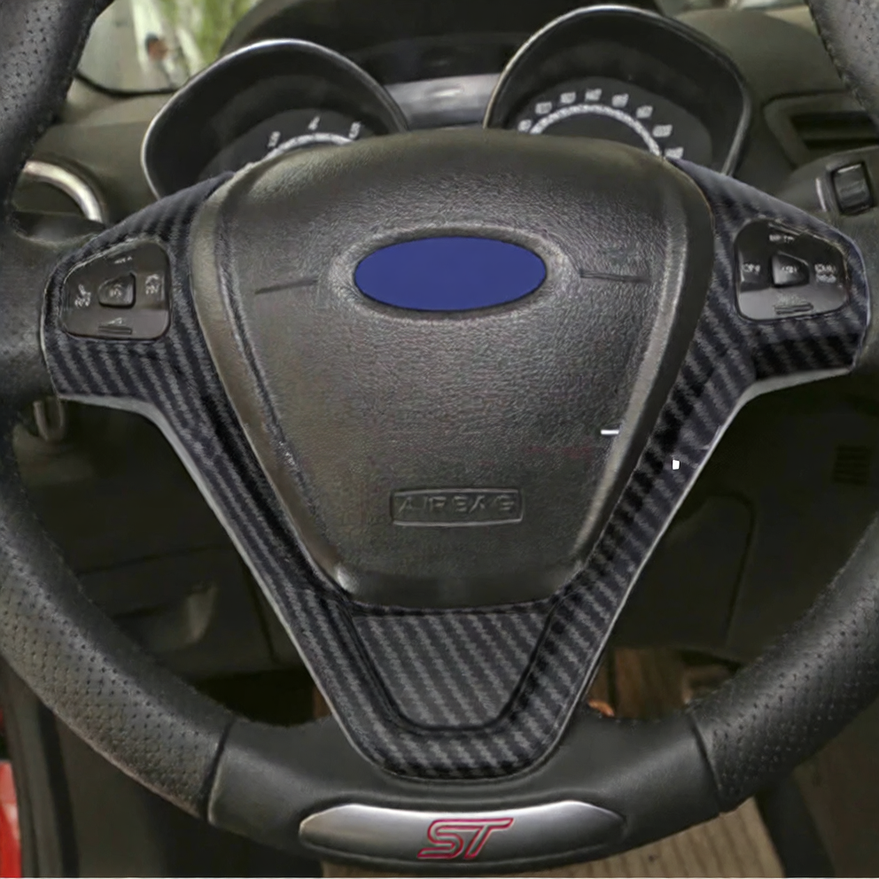 Ford EcoSport's double-hole steering wheel sequin