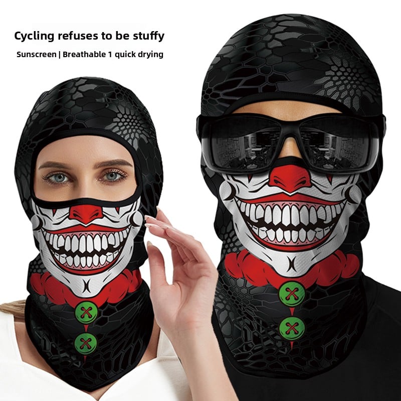 Sun protection cycling mask