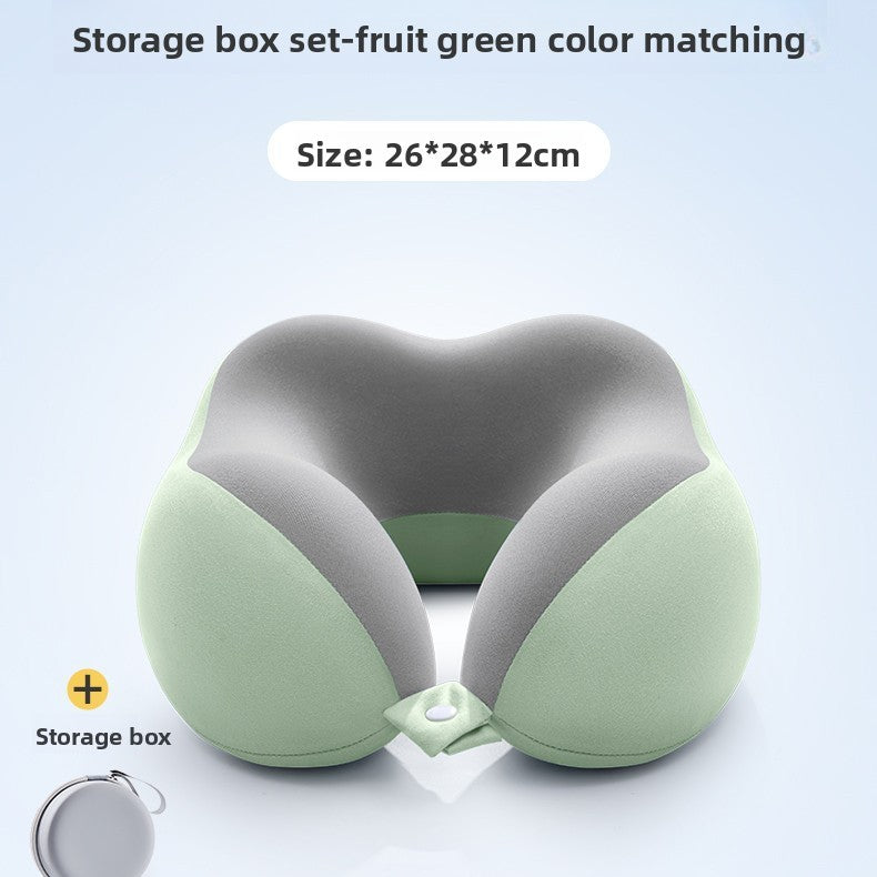 U-shaped travel neck support pillow