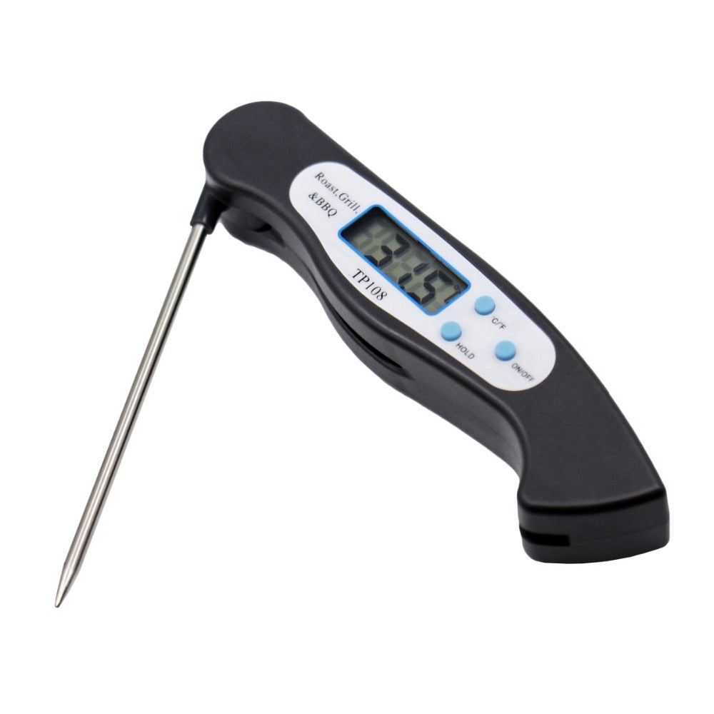 Foldable Stainless Steel Probe Food Thermometer