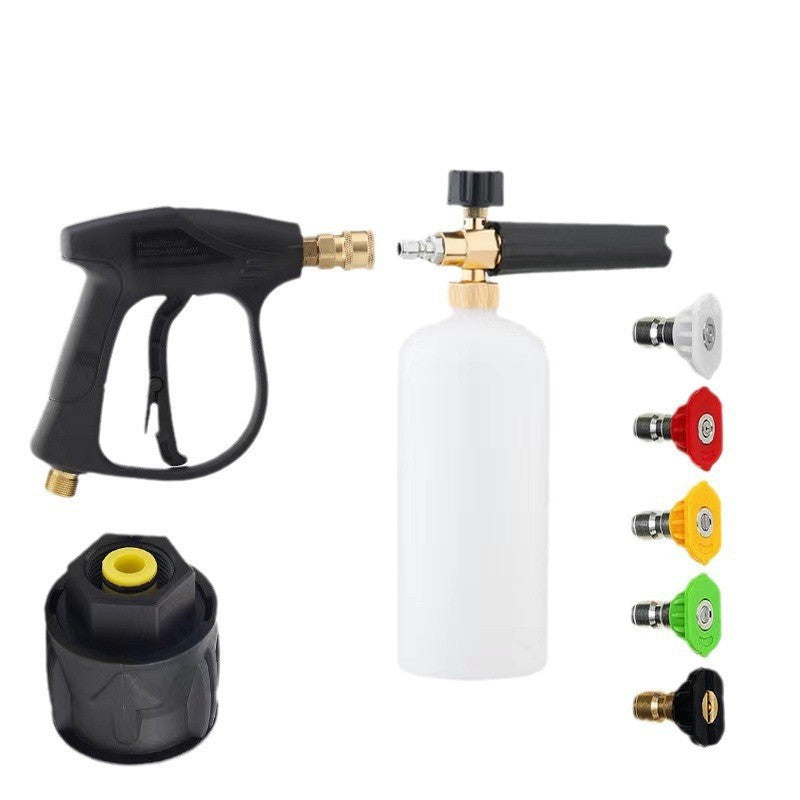 Car washing water gun for household use