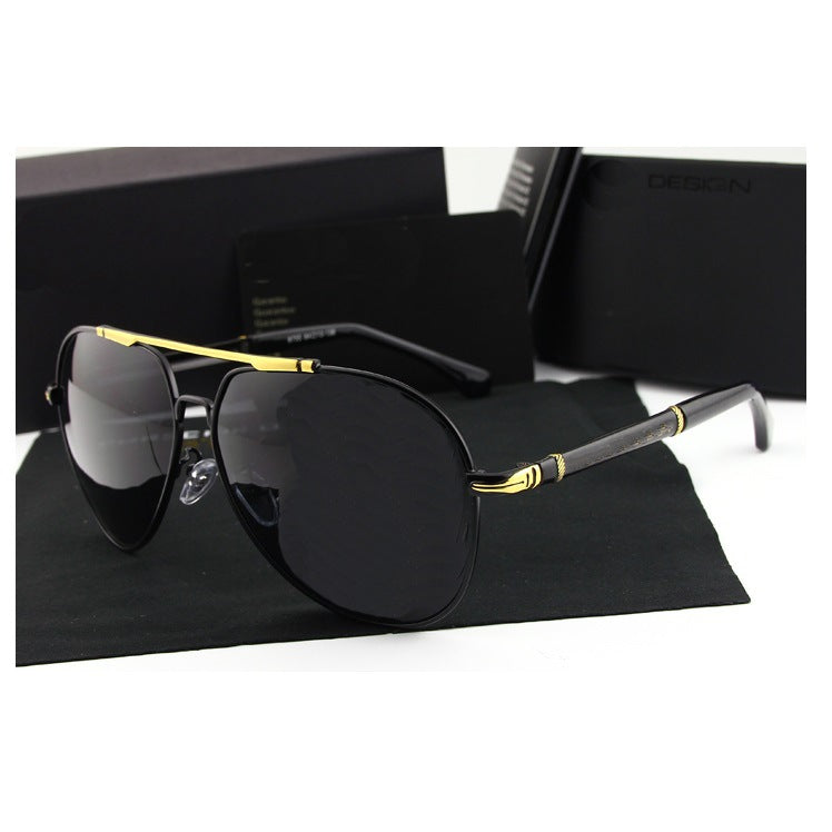 Men's Polarized Sunglasses UV400 Protection Fashion Large Frame