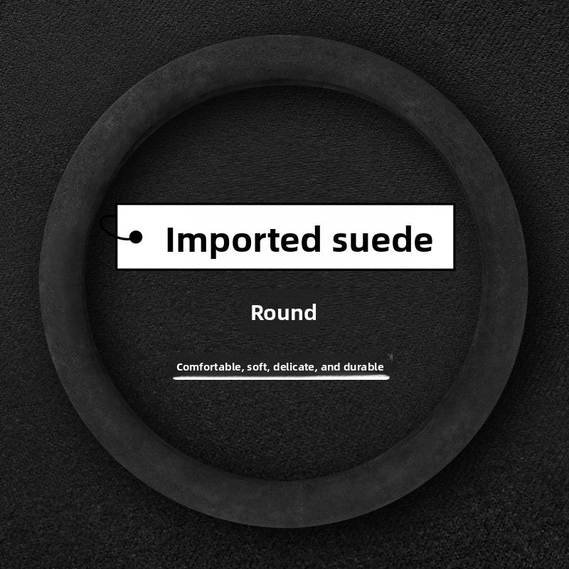 Universal Suede Car Steering Wheel Cover