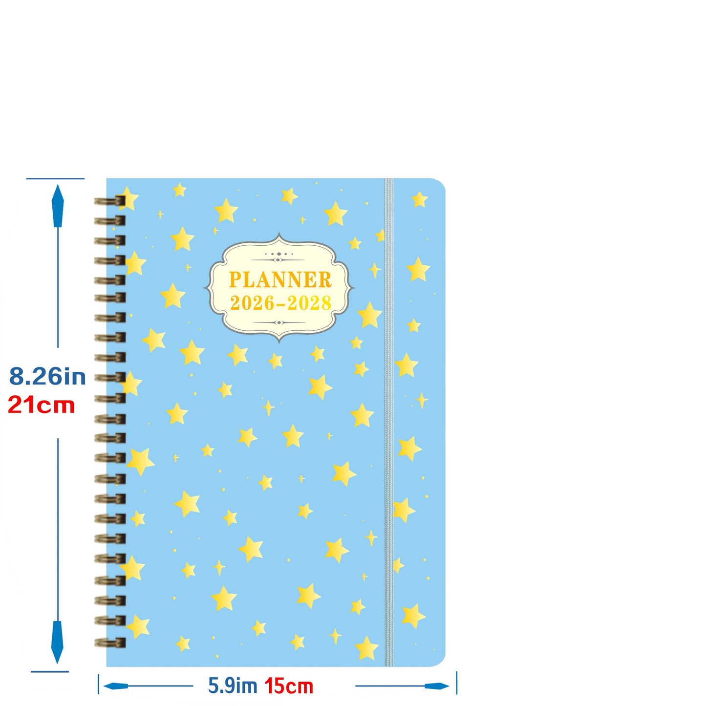 2026-2028 A5 Planner Notebook with Coil Binding