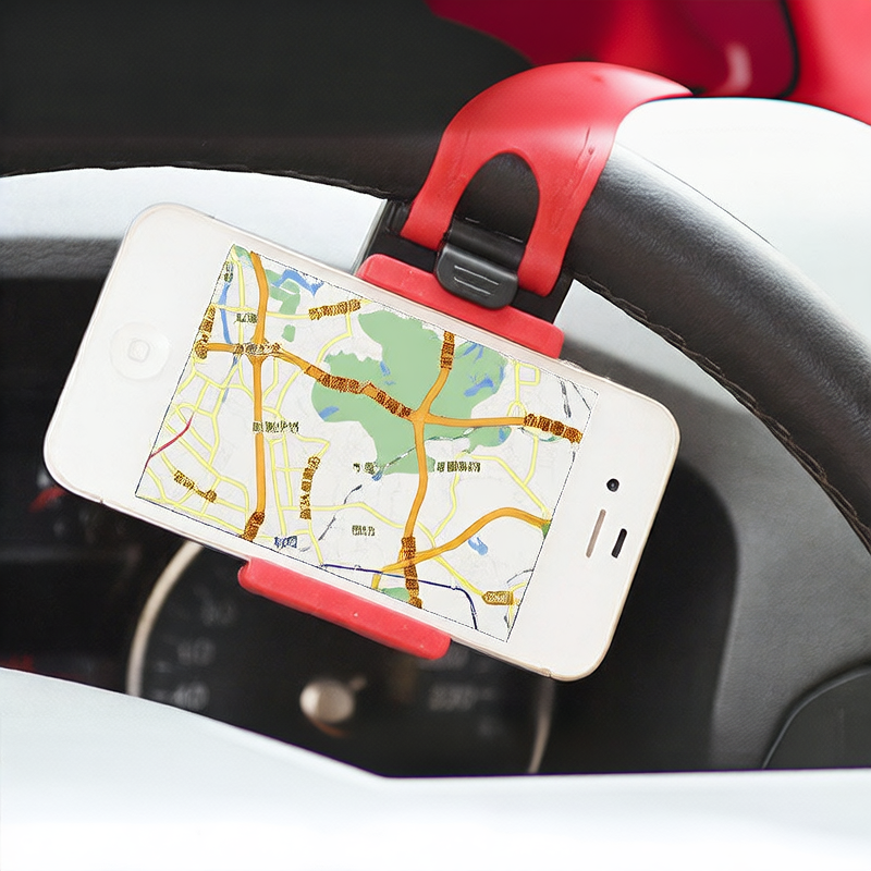 Universal Car Steering Wheel Phone Holder Bracket