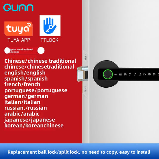 Fully Automatic Fingerprint Bluetooth Smart Door Lock