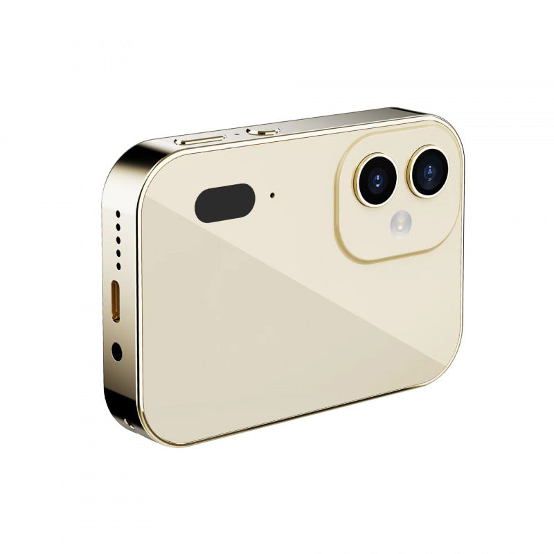 Digital music camera with touchscreen