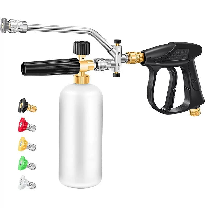Car washing water gun for household use
