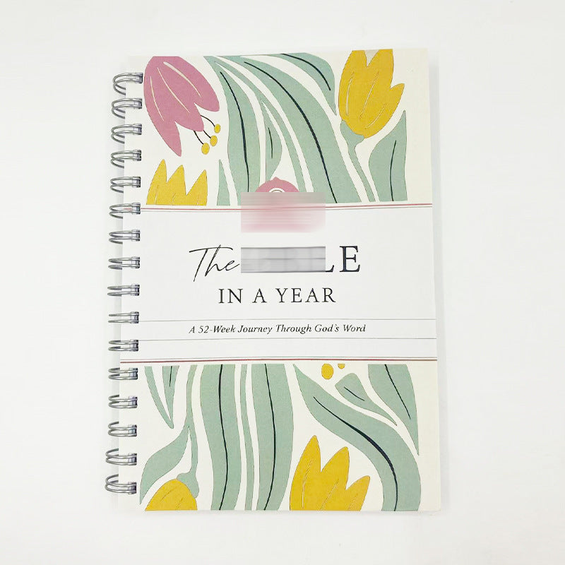 52-Week Bible Study Notebook with Spiral Binding