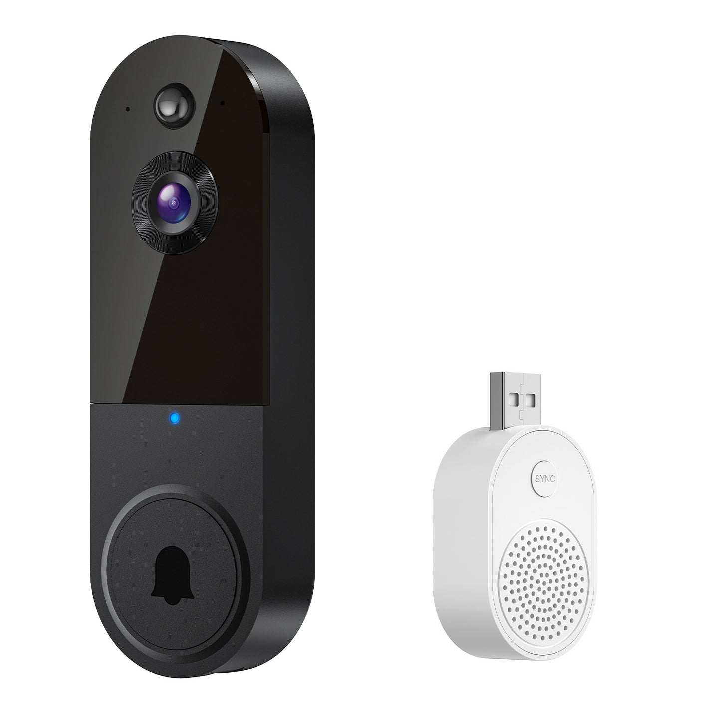 Smart Video Doorbell with Wireless Intercom