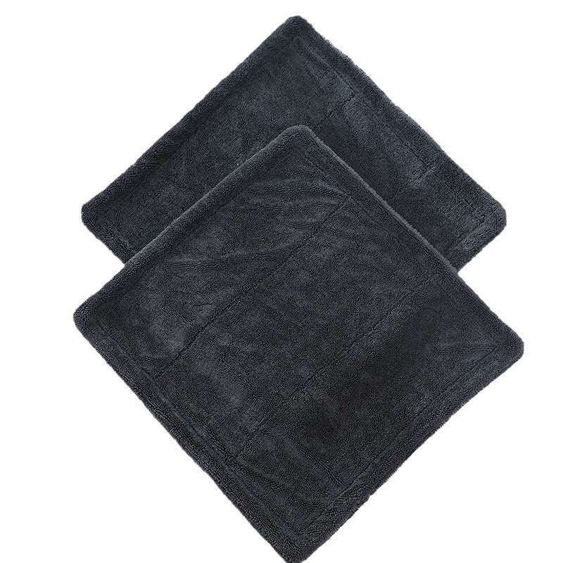 Car washing dual-color double-layer cleaning cloth